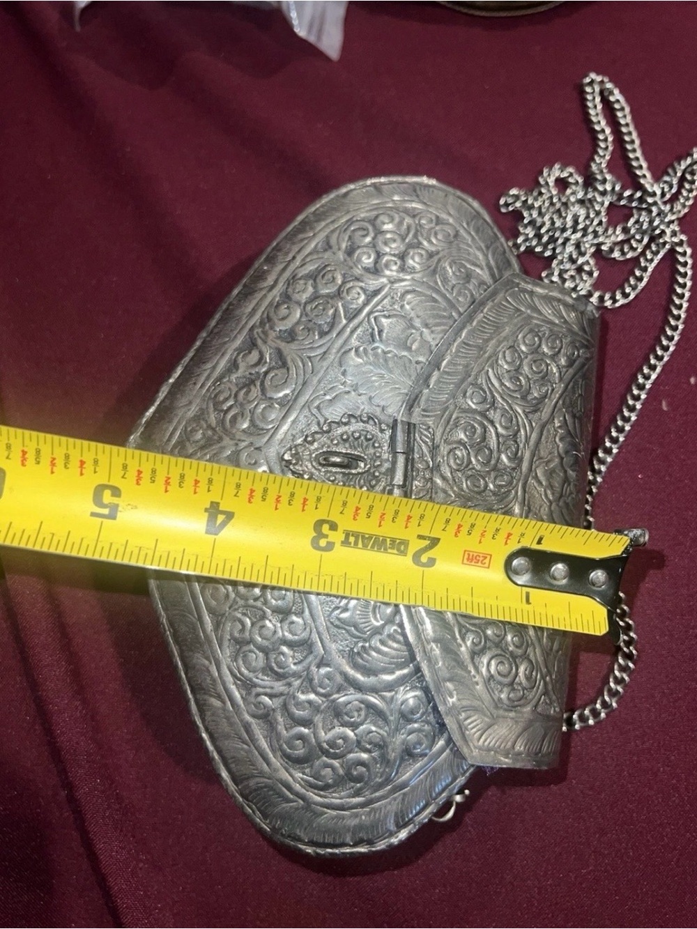 Vintage mini metal bag - Picture 8 of 9